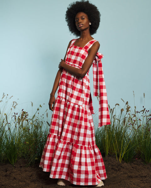 Combine Gingham Maxi Dress by Sister ...